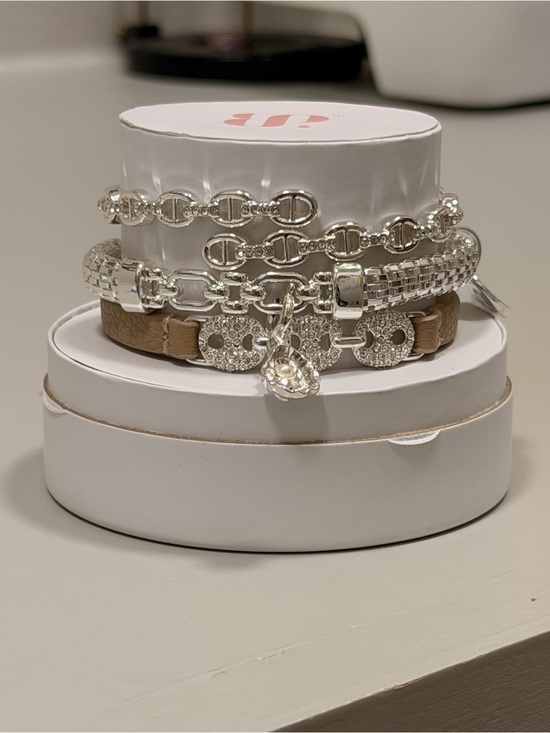 Bomb Party Jewelry - Bomb Party NWT! “Lustre of the Deep” Oyster Bracelet Stack
